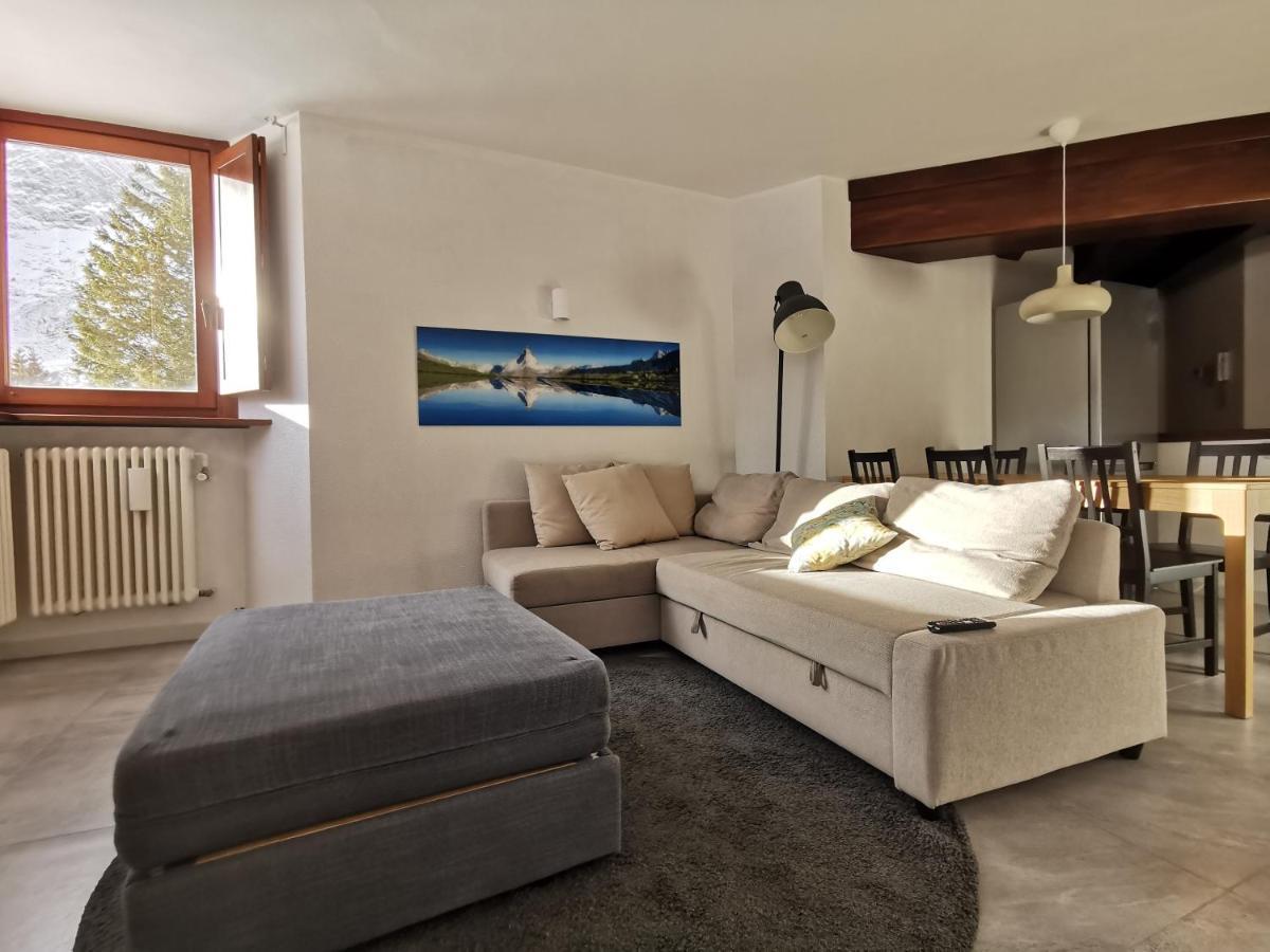 Aura Snowy Peaks Apartment At The Foot Of The Matterhorn - Cerviniaholidays-Com Breuil-Cervinia Exterior foto